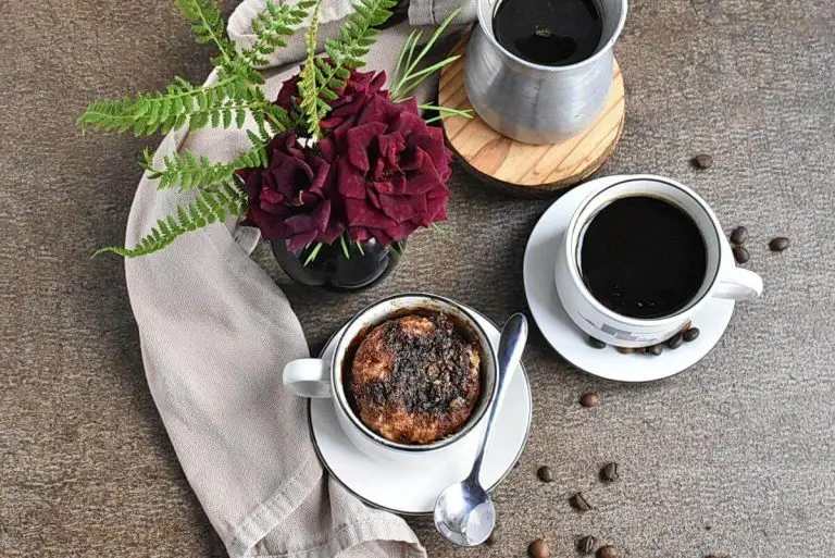 Step 5 - Mug Coffee Cake