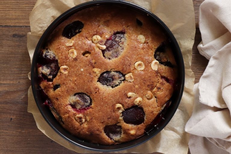 Step 8 - Plum Torte