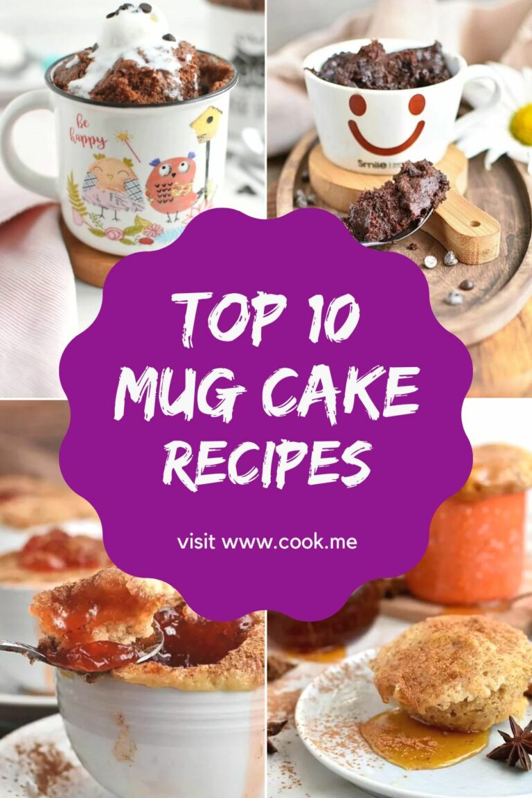 Top 10 Mug Cake Recipes Cookme Recipes 