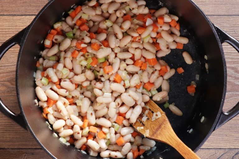 Step 3 - Tuscan White Bean Soup