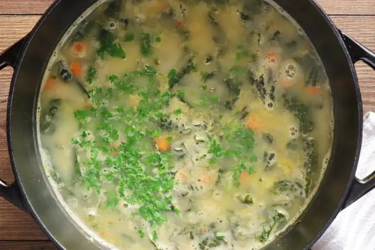 Step 8 - Tuscan White Bean Soup