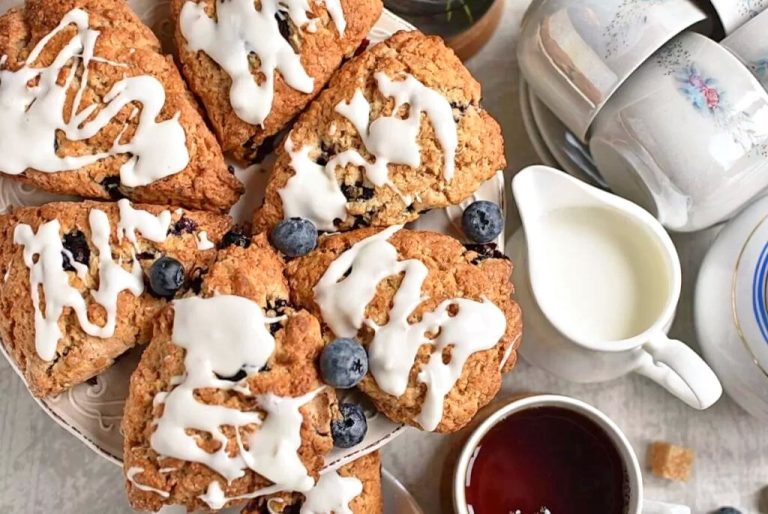 Step 13 - Blueberry Scones