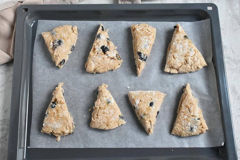 Step 10 - Blueberry Scones