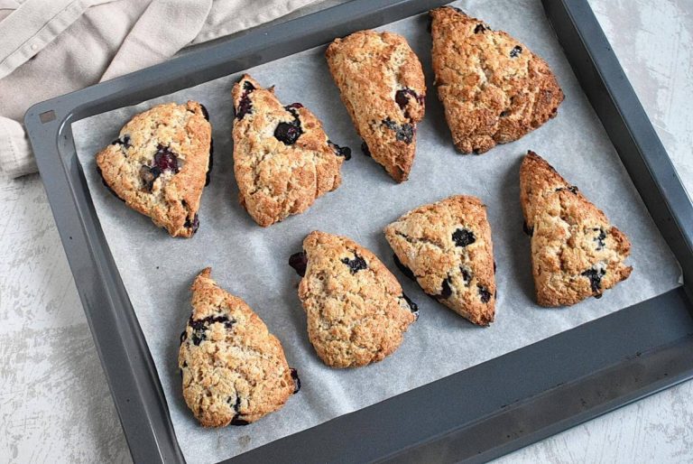 Step 10 - Blueberry Scones