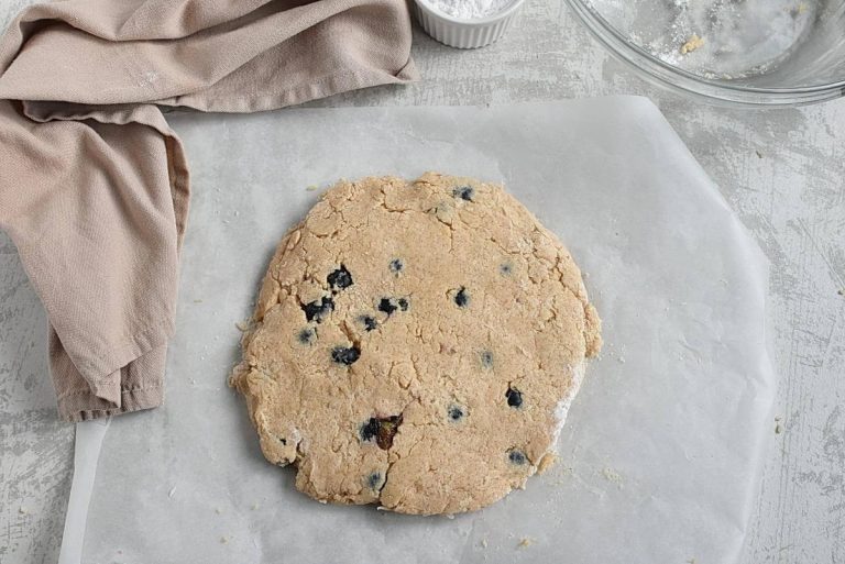Step 6 - Blueberry Scones