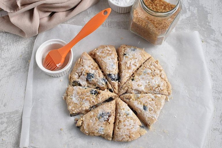 Step 8 - Blueberry Scones