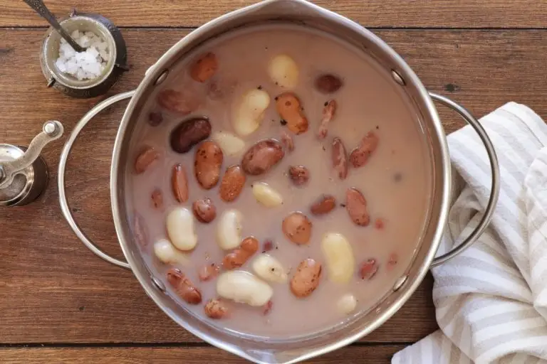 Step 2 - Brothy Heirloom Beans