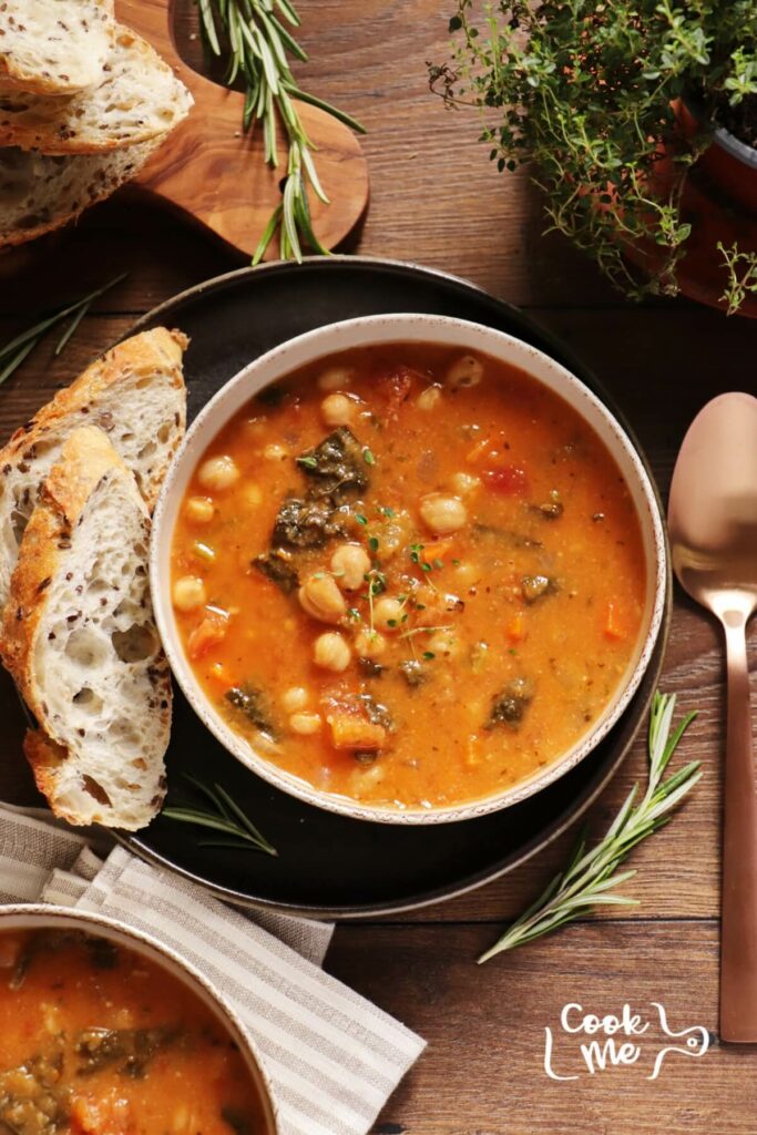 Hearty soup to warm you up