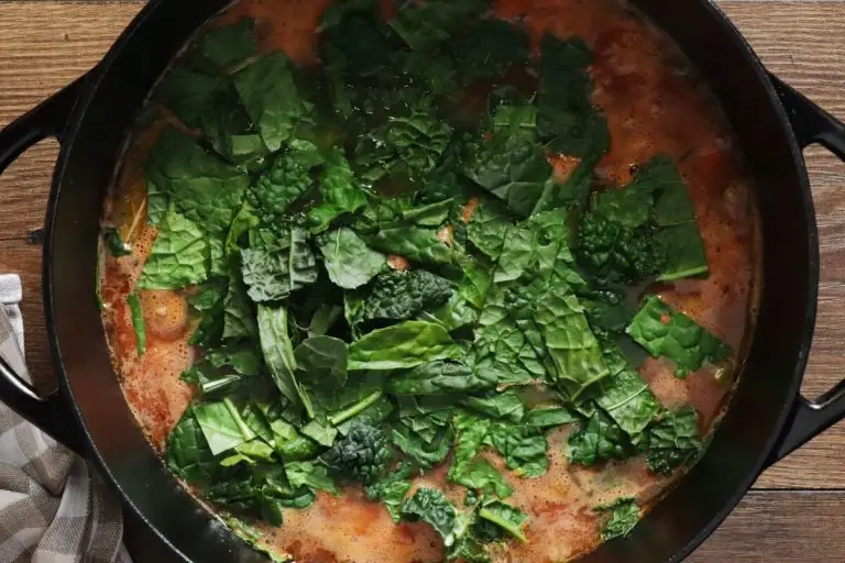 Step 3 - Chickpea Kale Soup