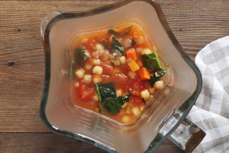 Step 4 - Chickpea Kale Soup