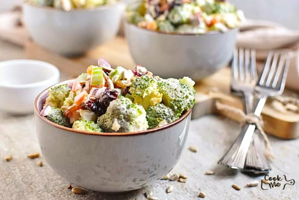 Crunchy Broccoli Salad Recipe -Healthy Crunchy Broccoli Salad Recipe- Easy Crunchy Broccoli Salad Recipe