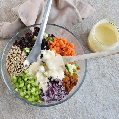 Crunchy Broccoli Salad recipe - step 2