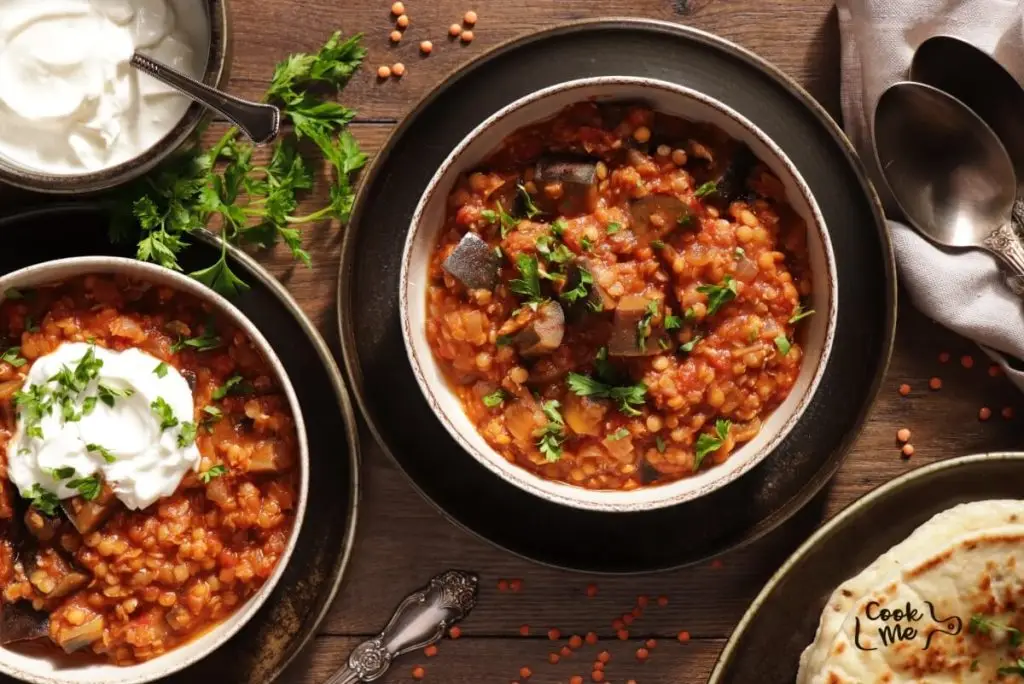 Eggplant Lentil Stew