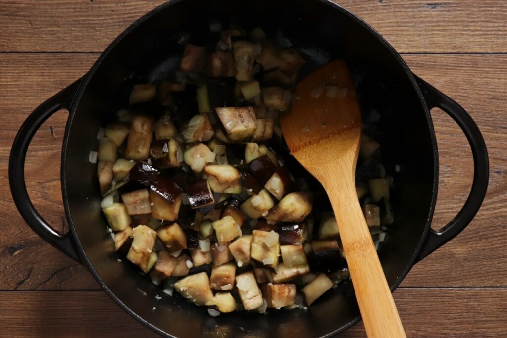 Eggplant Lentil Stew recipe - step 1