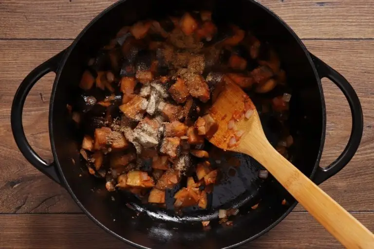 Step 3 - Eggplant Lentil Stew