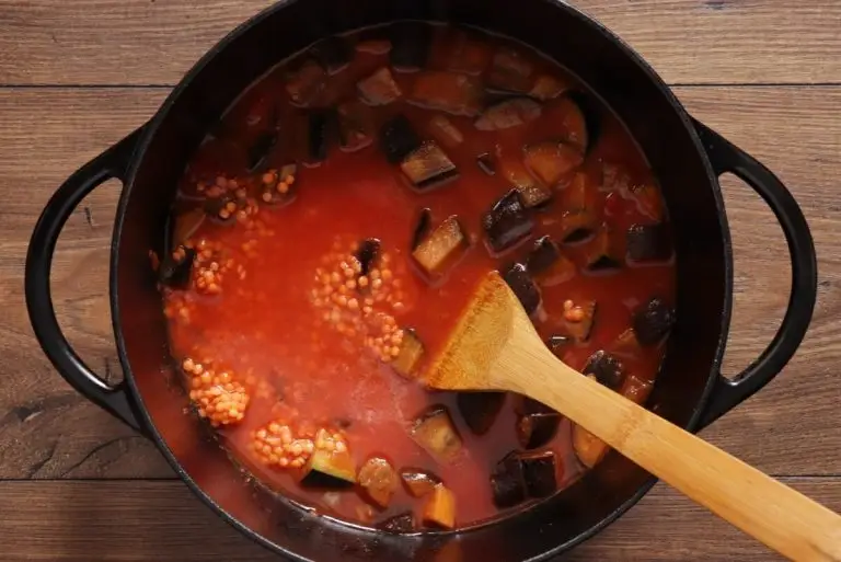 Step 4 - Eggplant Lentil Stew
