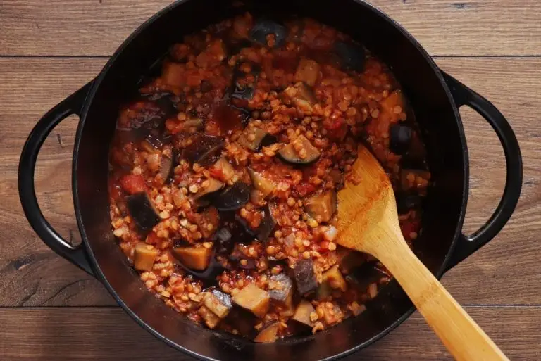 Step 5 - Eggplant Lentil Stew
