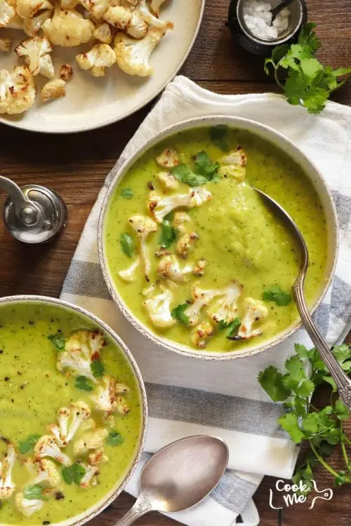 Leek and Turmeric Soup