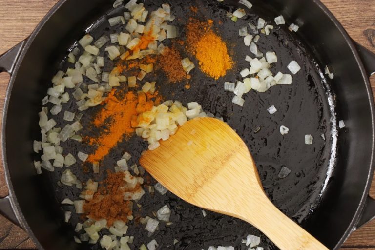 Step 5 - Leek and Turmeric Soup