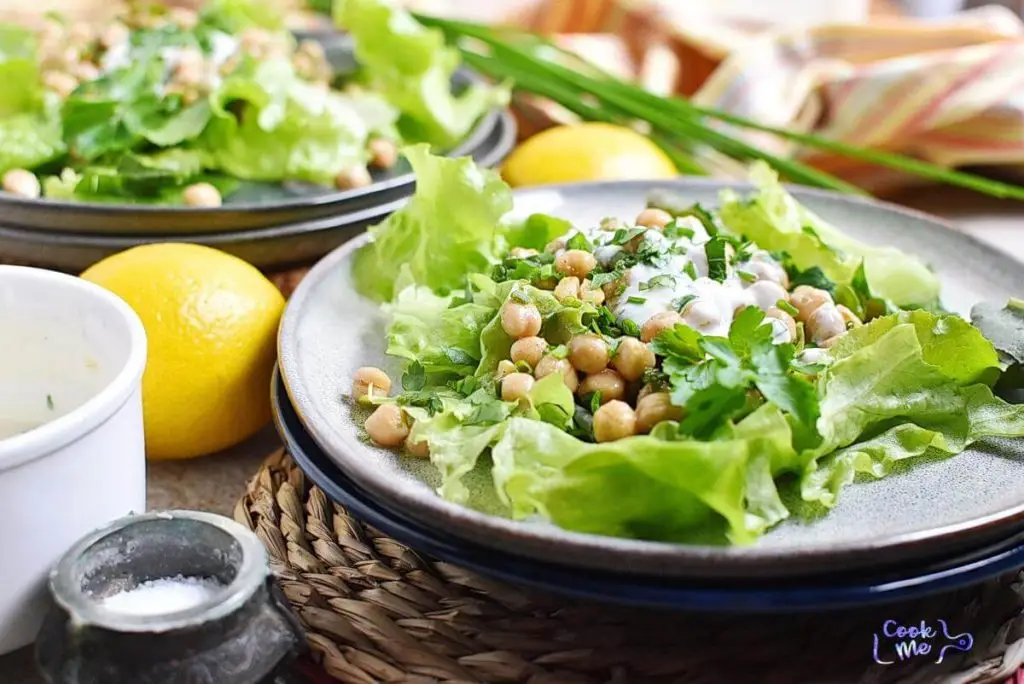 Lemony Garbanzo Salad