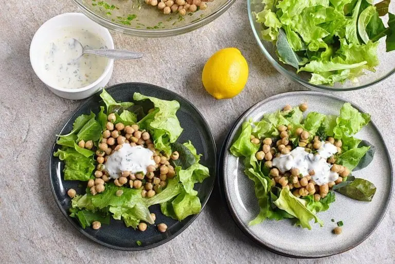 Step 4 - Lemony Garbanzo Salad