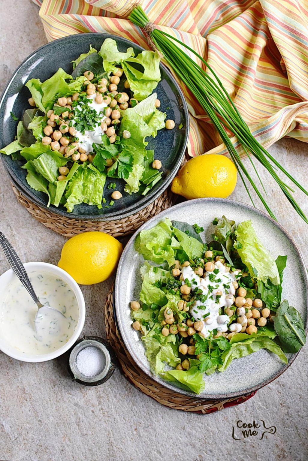 Lemony Garbanzo Salad Recipe Cook.me Recipes