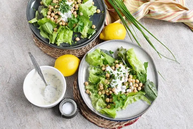 Step 5 - Lemony Garbanzo Salad