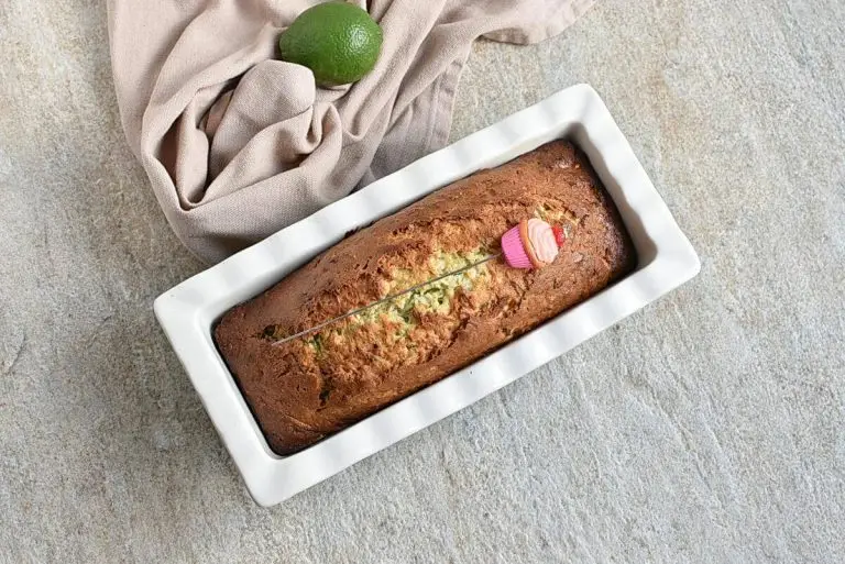 Step 7 - Lime Coconut Zucchini Bread