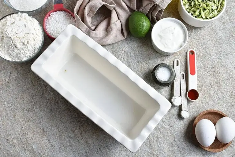 Step 1 - Lime Coconut Zucchini Bread