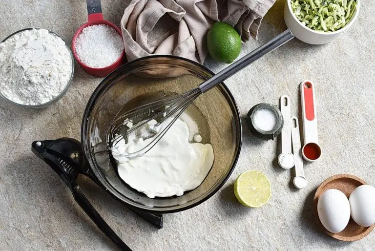 Step 2 - Lime Coconut Zucchini Bread