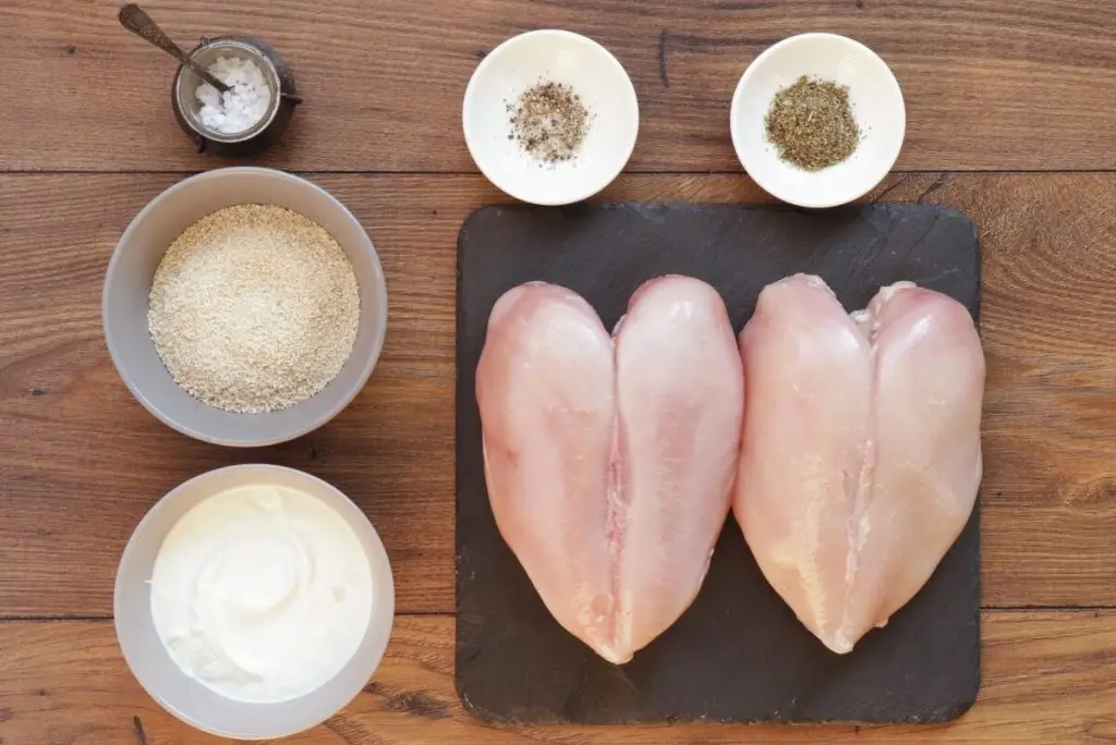 Ingredients for Baked Sour Cream Chicken