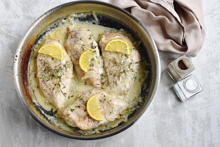 Creamy Lemon Thyme Chicken Recipe Cook.me Recipes