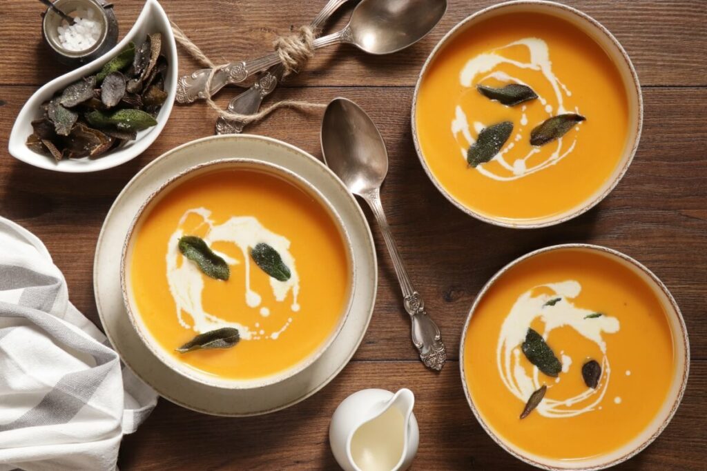 How to serve Easy Butternut Squash Soup