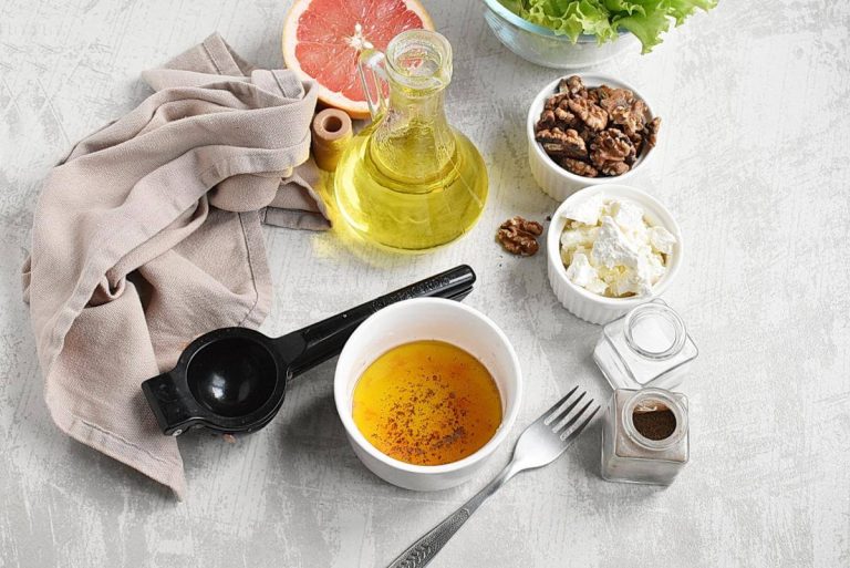 Step 2 - Grapefruit, Walnut, and Feta Salad
