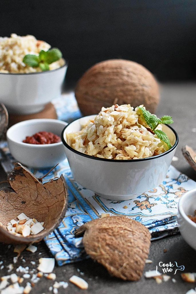 instant pot coconut brown rice