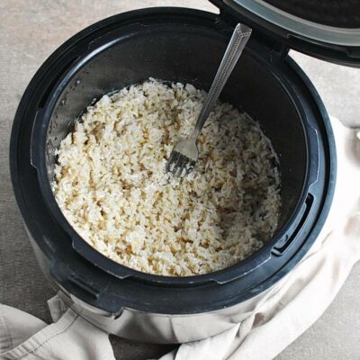 How to serve Instant Pot Coconut Brown Rice