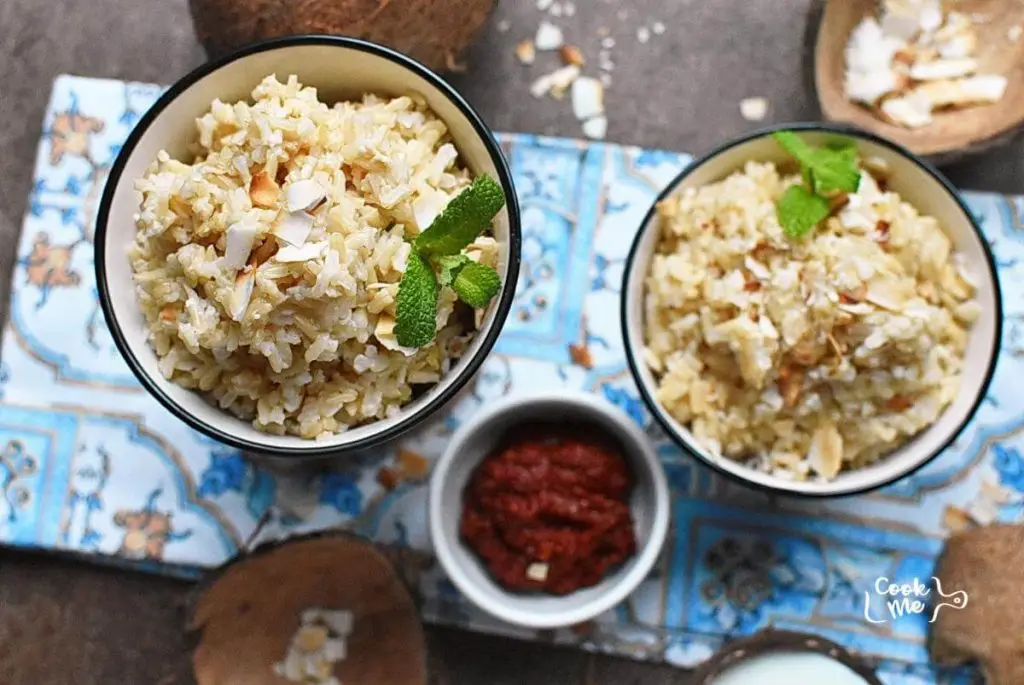 Instant Pot Coconut Brown Rice