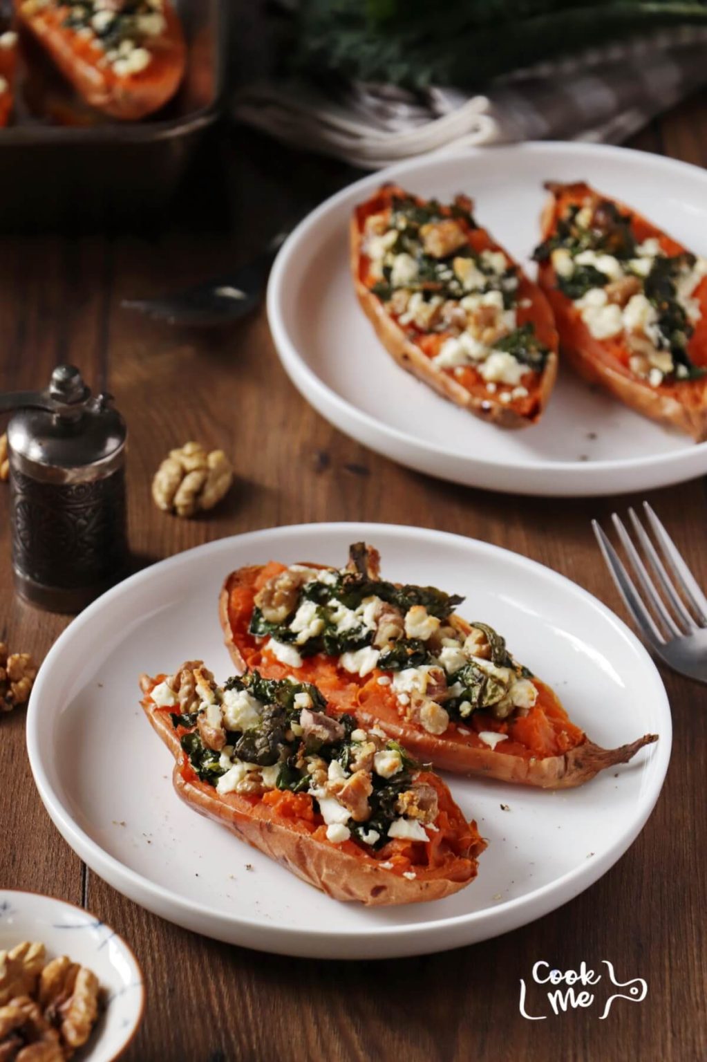 Loaded Baked Sweet Potato Recipe Cook.me Recipes