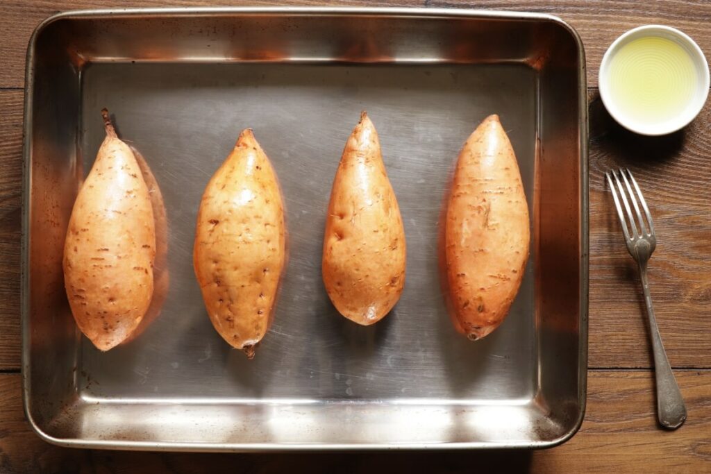 Loaded Baked Sweet Potato recipe - step 2