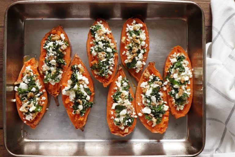Loaded Baked Sweet Potato Recipe Cook.me Recipes
