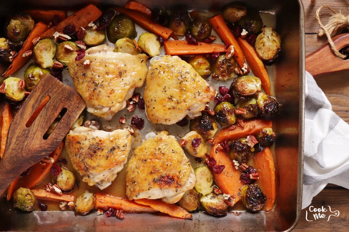 Maple-Roasted Chicken Thighs