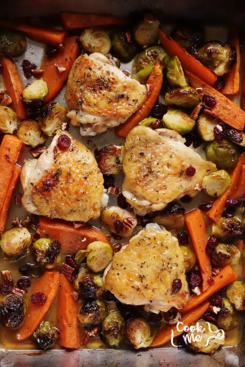 Maple-Roasted Chicken Thighs