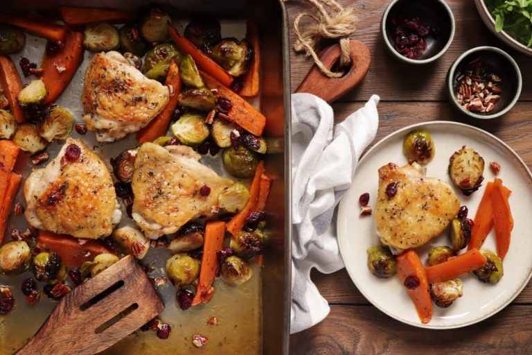 MapleRoasted Chicken Thighs Recipe Cook.me Recipes