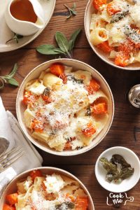 Pumpkin Pasta with Ricotta