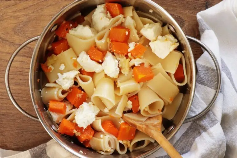 Step 6 - Pumpkin Pasta with Ricotta