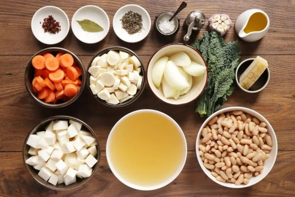 Ingredients for Roasted Vegetable Soup