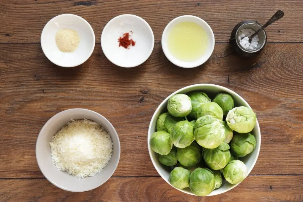 Ingredients for Smashed Brussels Sprouts