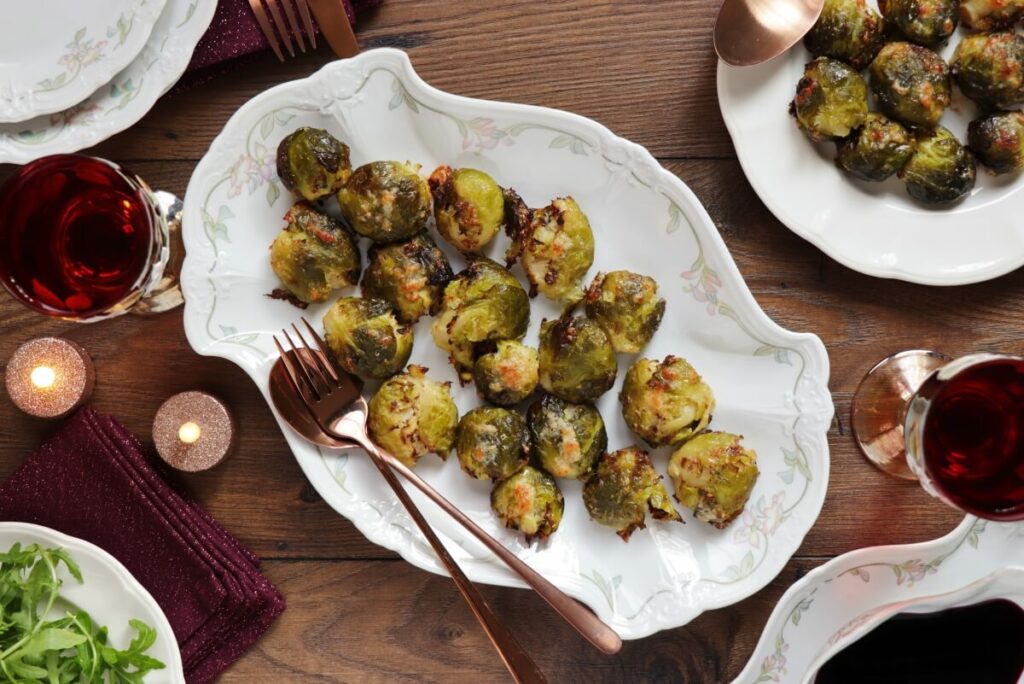 How to serve Smashed Brussels Sprouts