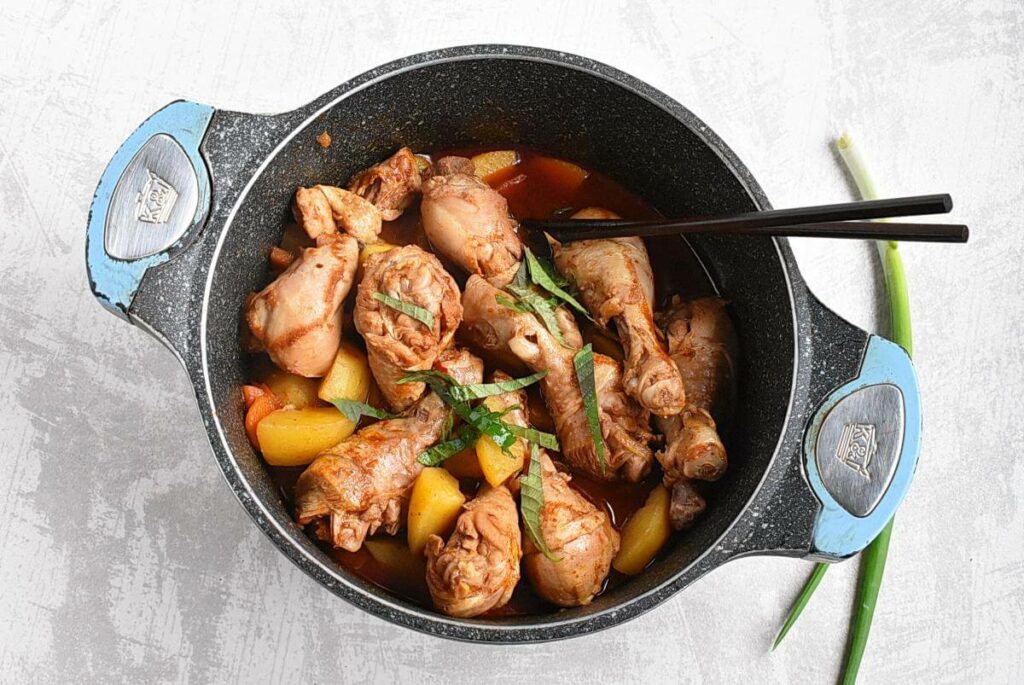 Spicy Korean Chicken Stew recipe - step 5