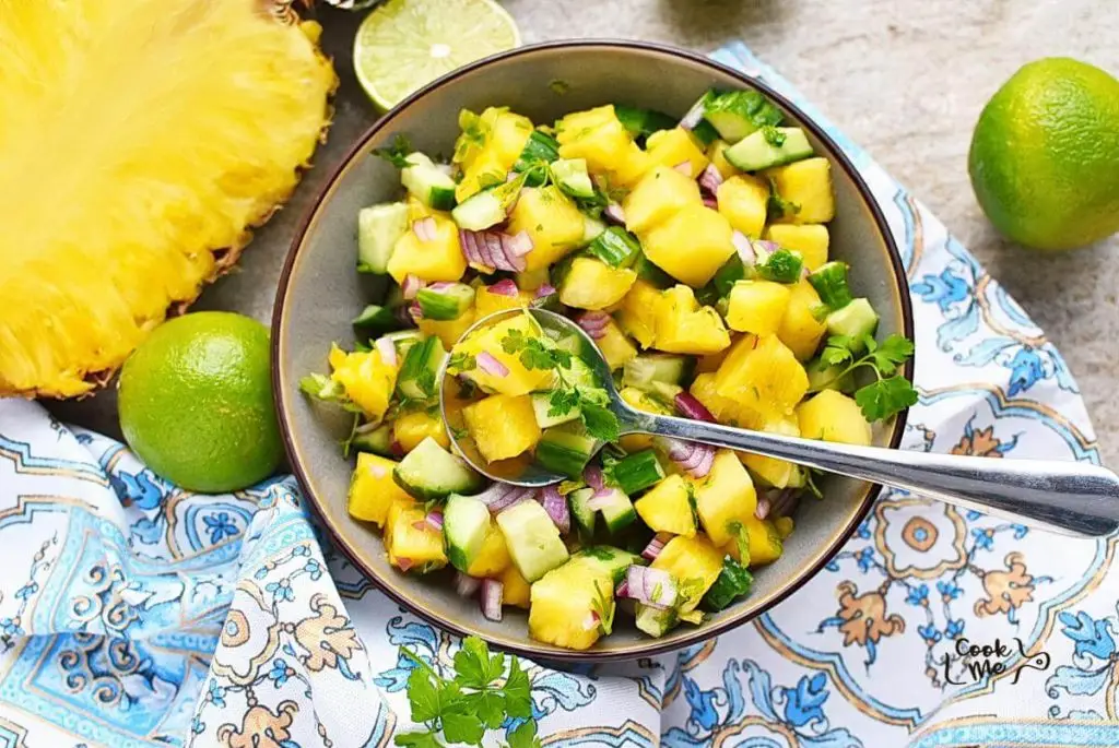 Thai Pineapple Cucumber Salad